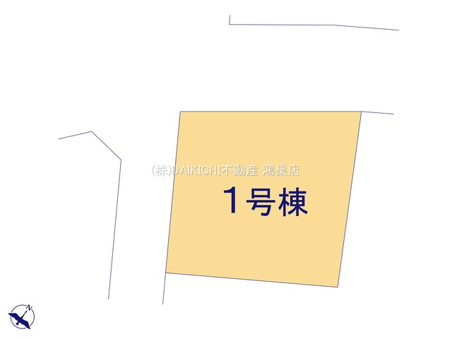 【区画図】 | 鴻巣市袋第2　Livele Garden.S　新築戸建　全1棟　1号棟
