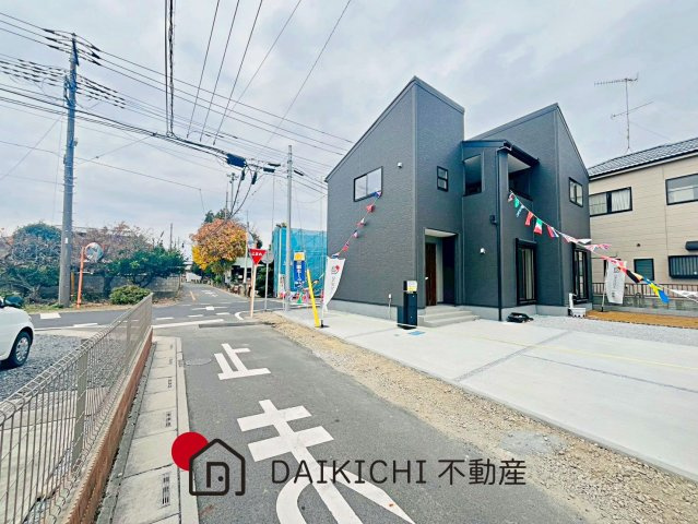 【前面道路含む現地写真】 | 鴻巣市袋第2　Livele Garden.S　新築戸建　全1棟　1号棟