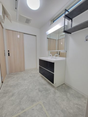 備前・新築戸建の洗面所