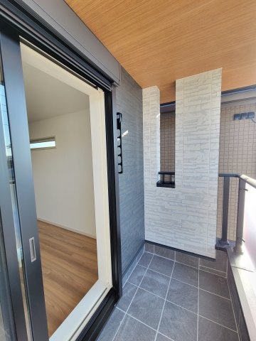 備前・新築戸建のバルコニー