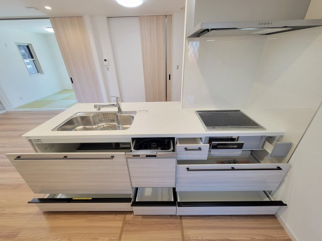 備前・新築戸建のキッチン