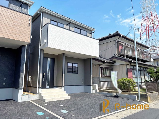 取手市宮和田第7　新築戸建て　2号棟の外観|ご予約を頂ければ、『平日』はもちろん『早朝』や『夜間』もご見学可能です♪お気軽にお申し付けください♪