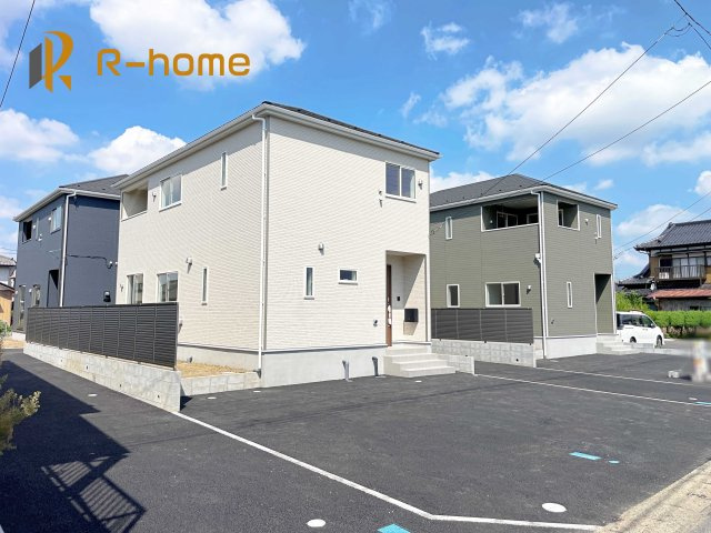 常総市新石下第9　新築戸建て　3号棟の外観|ご予約を頂ければ、『平日』はもちろん『早朝』や『夜間』もご見学可能です♪お気軽にお申し付けください♪