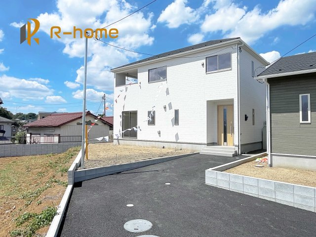 常総市豊岡町第2　新築戸建て　3号棟の外観|ご予約を頂ければ、『平日』はもちろん『早朝』や『夜間』もご見学可能です♪お気軽にお申し付けください♪