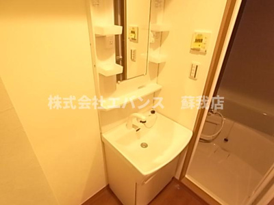 【洗面所】 | コネクトパークヒルズ神明町 | ゆったりとスペースのある洗面所