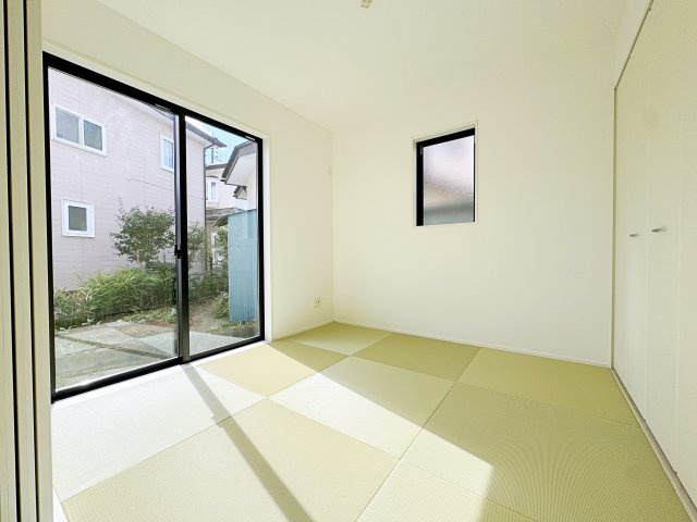新築戸建・建売　郡山市富田町字大徳南　GRAFARE　全4棟の和室|畳は足触りがいいので裸足で歩いても気持ちがいいです！