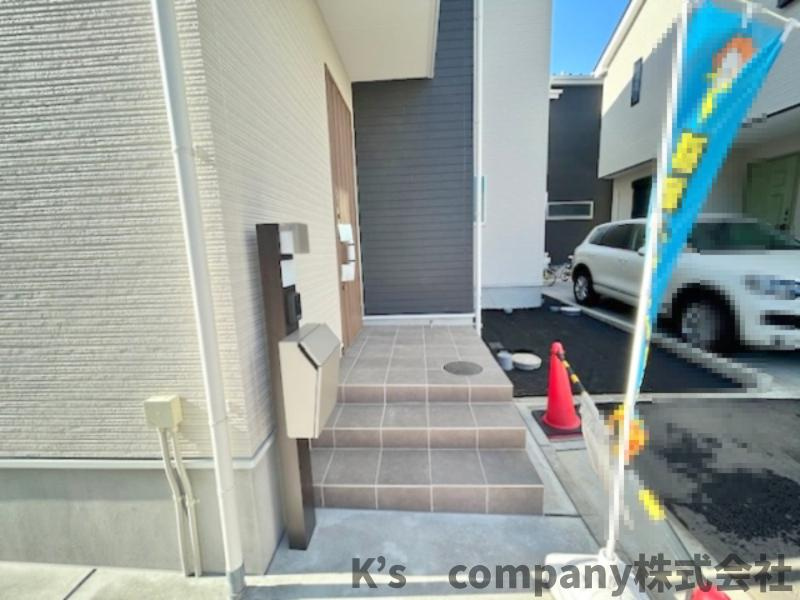 ◎茅ヶ崎市香川5丁目　新築戸建　6号棟の玄関|外玄関周辺スペース◇