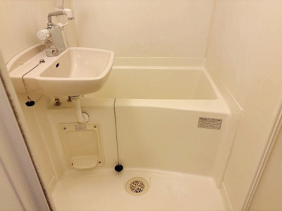 【浴室】 | レオパレスボヌール | コンパクトで使いやすいお風呂です