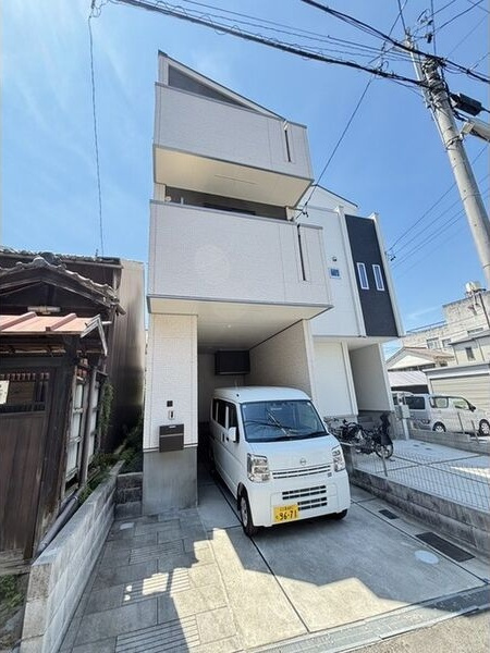 大喜新町3丁目貸家の外観
