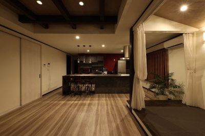 【居間・リビング】 | 熊谷市上之　【平屋】中古住宅   | 現地