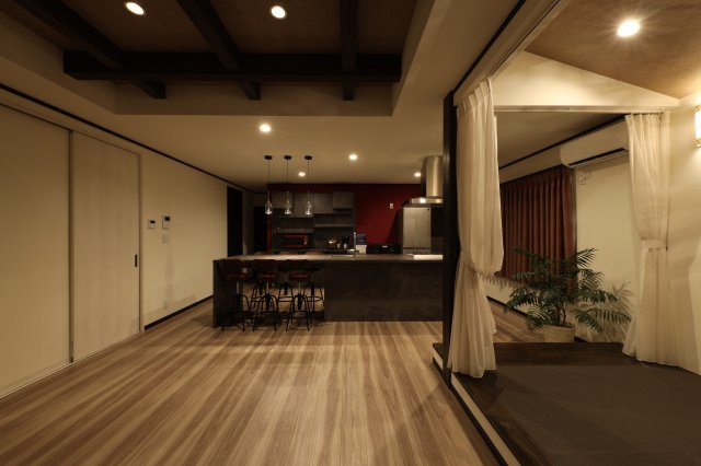 【居間・リビング】 | 熊谷市上之　【平屋】中古住宅   | 現地