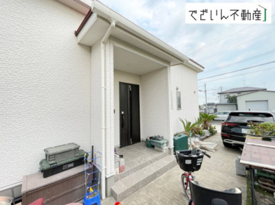【玄関】 | 熊谷市上之　【平屋】中古住宅   | 現地(2025年9月撮影)