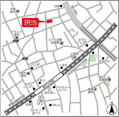 ＪＰ　ｎｏｉｅ　駒沢大学の地図