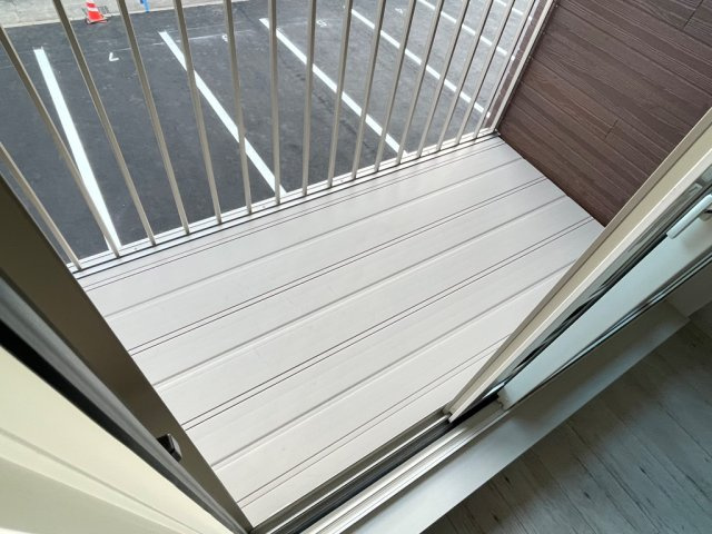 デリス・メゾン輪西のバルコニー