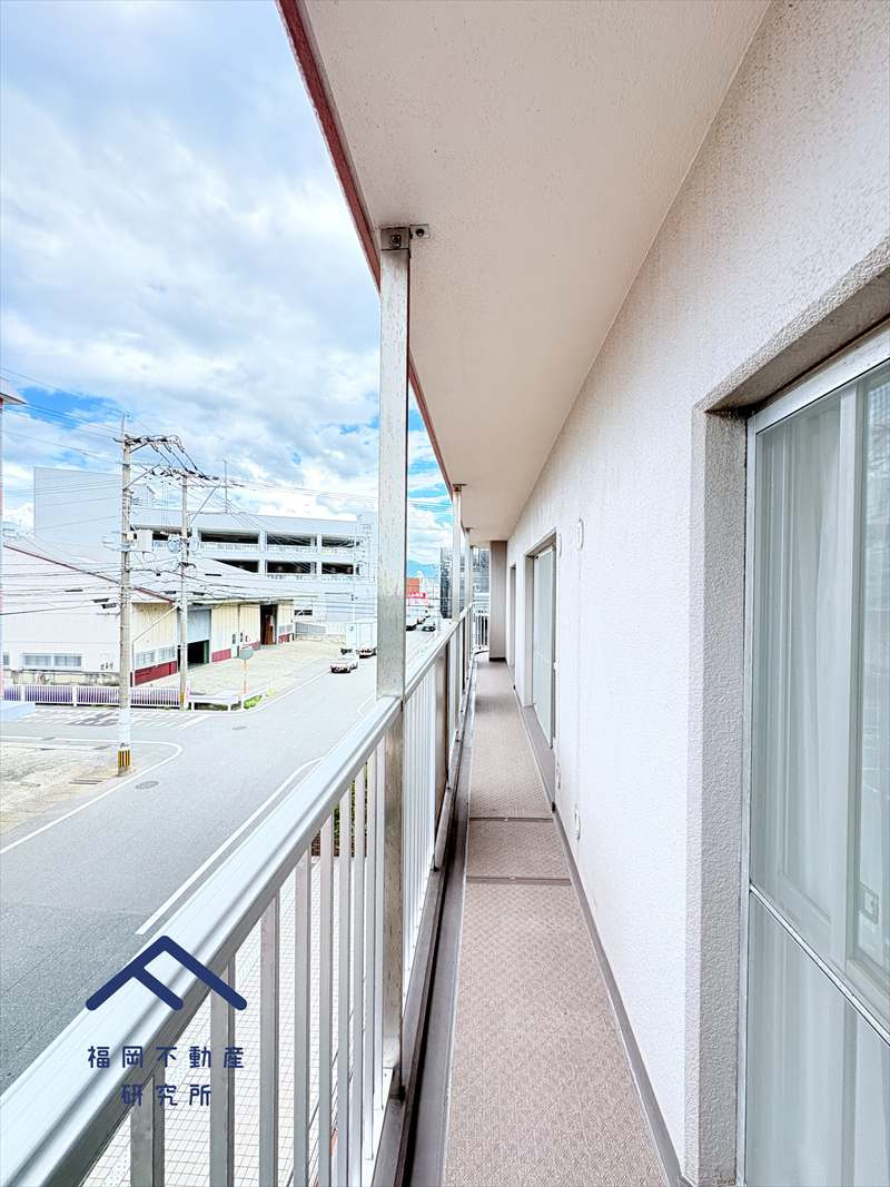 サーパス松島のバルコニー