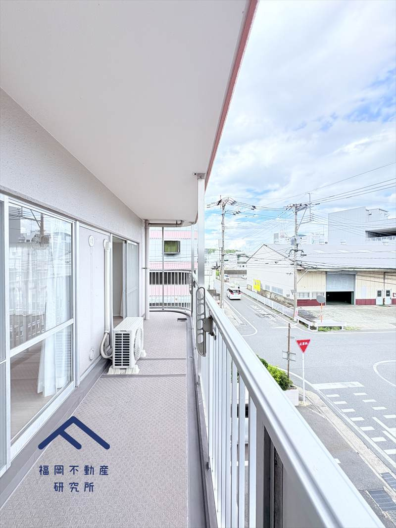 サーパス松島のバルコニー