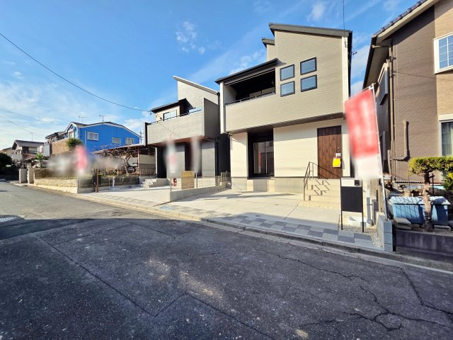 【前面道路含む現地写真】 | 知多市八幡深山口　2号棟