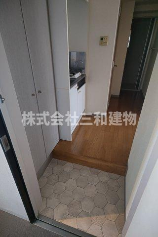 コスモハイムの玄関