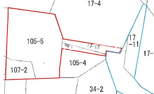 【商談中】花巻市仲町　土地の土地図