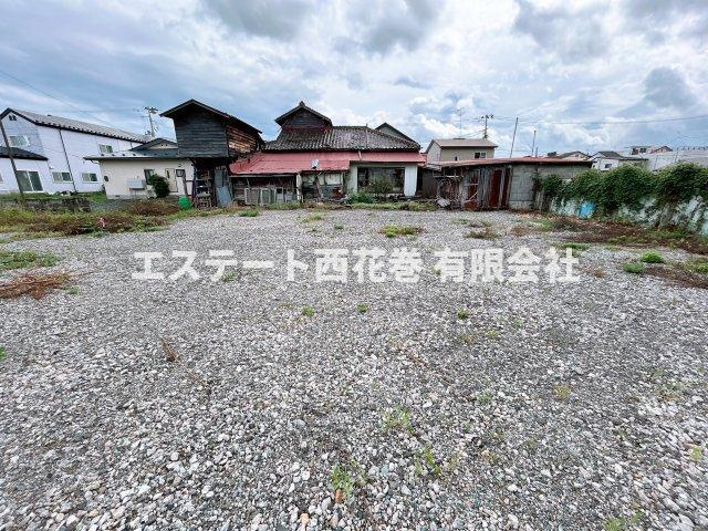 【商談中】花巻市仲町　土地の外観