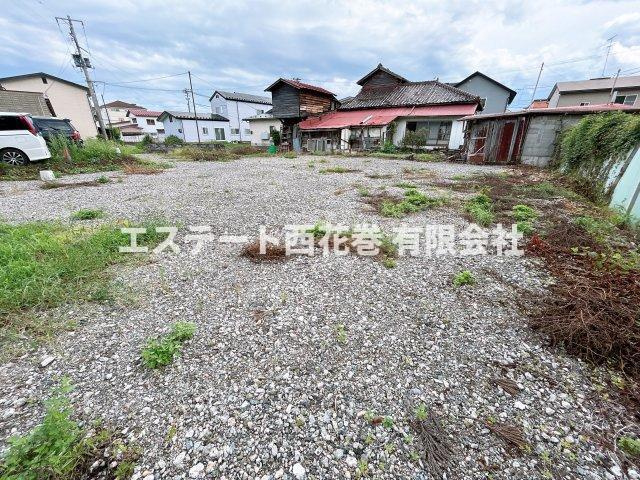 【商談中】花巻市仲町　土地の外観