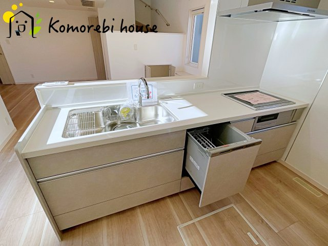 蓮田市御前橋1丁目　新築一戸建て　スマートワンシティ　02のキッチン|26.1.23撮影済み