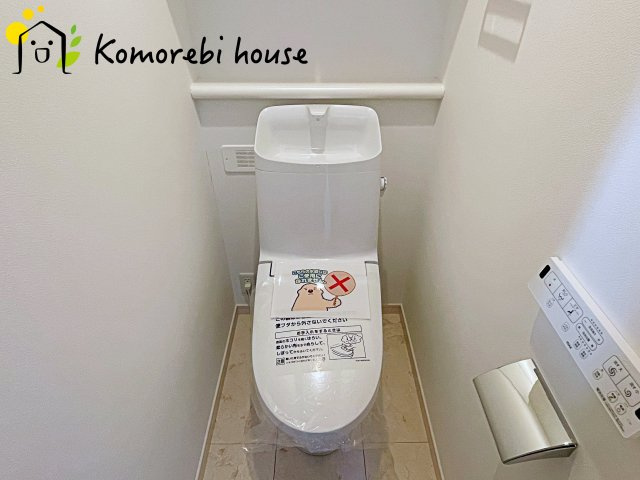 蓮田市御前橋1丁目　新築一戸建て　スマートワンシティ　02のトイレ|26.1.23撮影済み