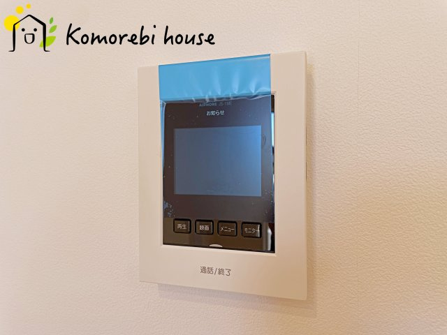 蓮田市御前橋1丁目　新築一戸建て　スマートワンシティ　02の防犯設備|26.1.23撮影済み