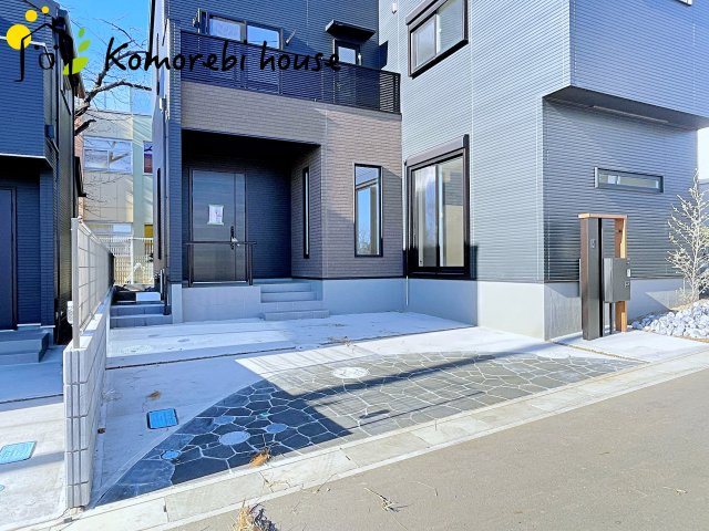 蓮田市御前橋1丁目　新築一戸建て　スマートワンシティ　02の駐車場|26.1.23撮影済み