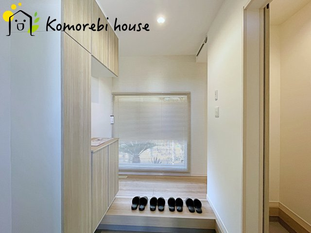 蓮田市御前橋1丁目　新築一戸建て　スマートワンシティ　02の玄関|26.1.23撮影済み