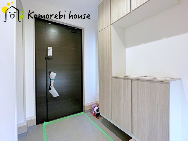 蓮田市御前橋1丁目　新築一戸建て　スマートワンシティ　02の玄関|26.1.23撮影済み
