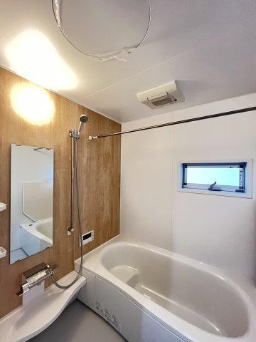 橿原市曲川3丁目全5区画の浴室|のびのび入浴できる1坪タイプシステムバス