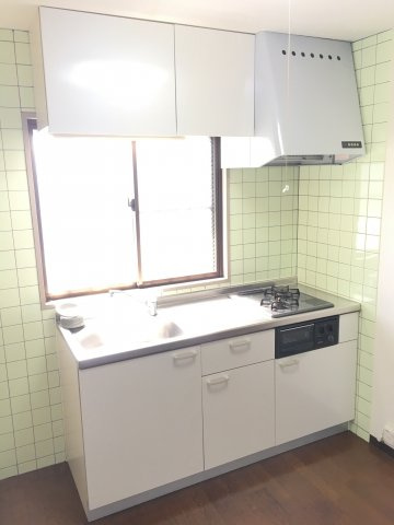 トライアムアーチのキッチン|２口ガスコンロ