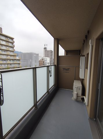 アバンダントハウスのバルコニー