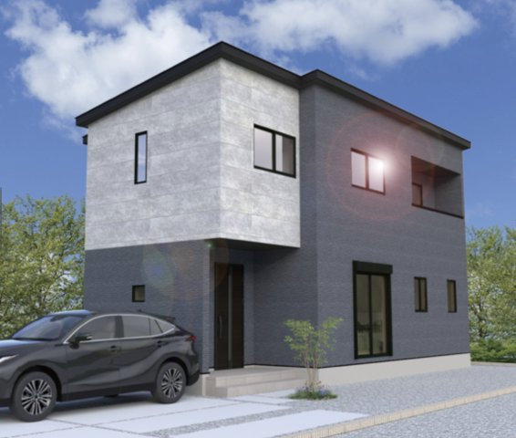 【外観パース】 | 鴻巣市松原第4期　ワイウッドコート　新築戸建　全10棟　2号棟 | 2号棟