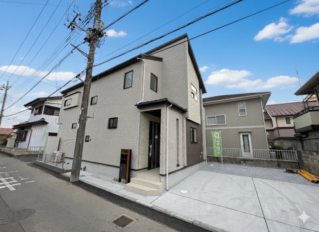 【ブルーミングガーデン】　宇都宮市五代3丁目　限定1邸の外観パース|〇完成予想図〇
物件の詳細は事前に資料をご用意してお待ちしております。
建築中の為、同シリーズ完成モデルハウス見学可能です。お気軽にお問合せくださいませ。
