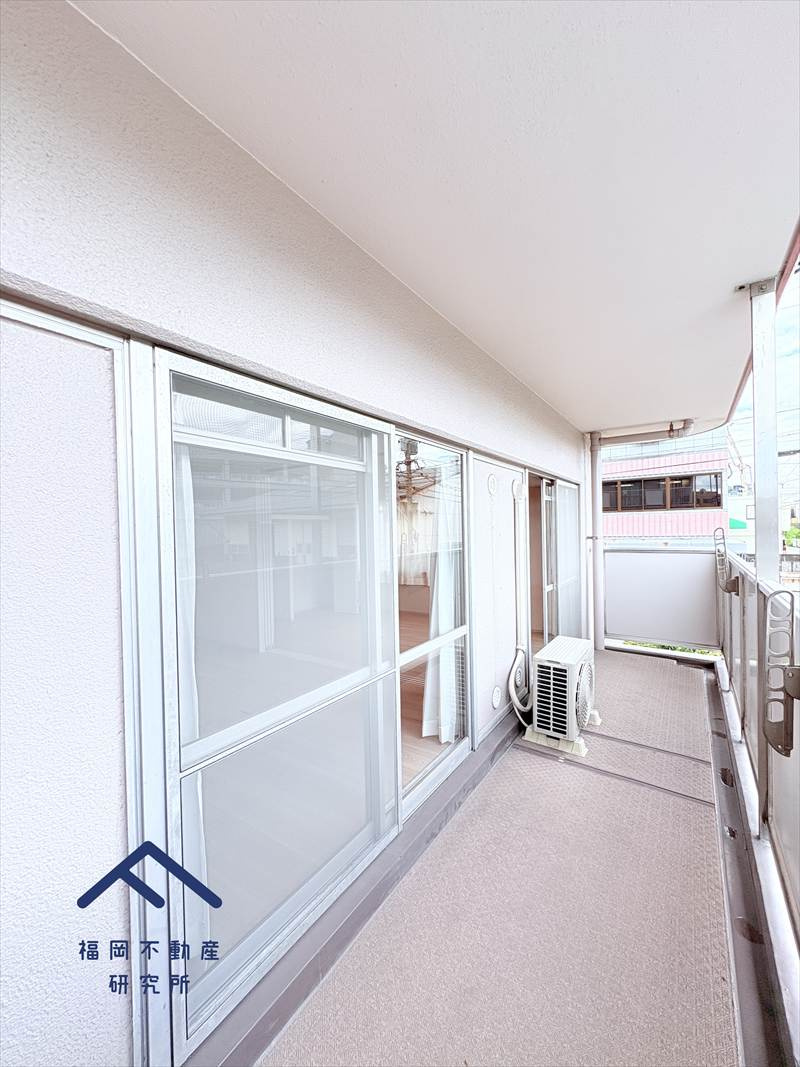 サーパス松島のバルコニー