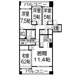 【間取り】 | THE SAPPORO RESIDENCE