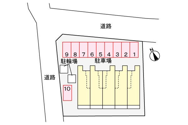 パークサイド　アイ　　刈谷市近郊の賃貸ならクラスホーム刈谷店の駐車場