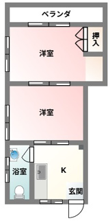 【間取り】 | コーポ識名 | コーポ識名★那覇市識名エリア