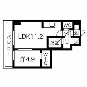 ビエラコート岸部中の間取り