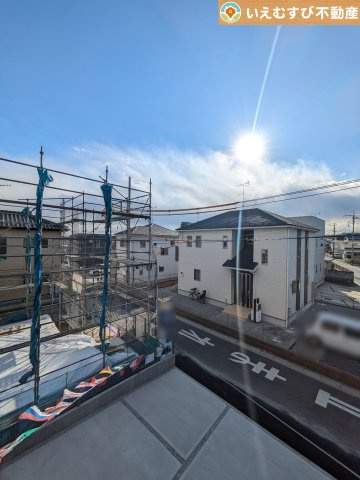 Livele Garden.S　鴻巣袋第2の展望|高い建物が無く開放感のある展望
バルコニーからの展望も開けていて閑静な住宅地が望めます。日当りも良いですね♪