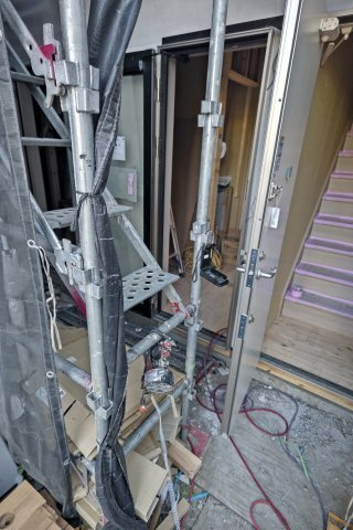 練馬区田柄３丁目のアパートのロビー