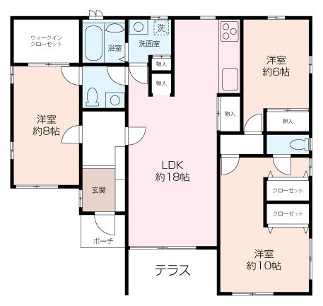 ～老後も暮らしやすい平屋住宅～原町中古の画像