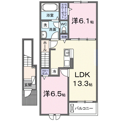 パークレジデンス　ミッドの間取り