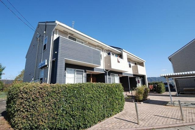 【外観】 | サンヴィレッジ　Ａ | 外はこのようになっています