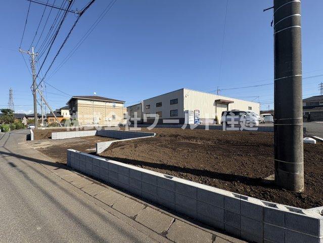 【建築条件なし】青梅市今井2丁目の前面道路含む現地写真|造成済み