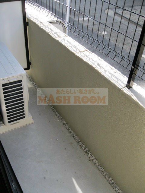 ジョンシェ高円寺のバルコニー