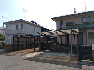 【前面道路含む現地写真】 | 伊奈町本町３丁目　売地