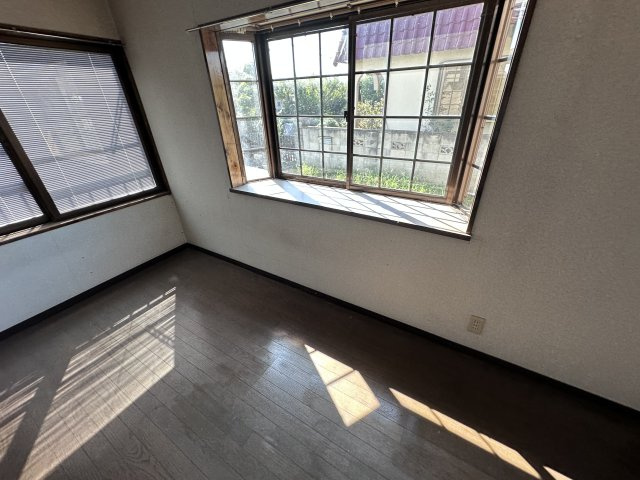 小山市アパート　2棟一括のバルコニー